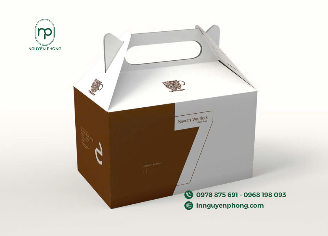 Hộp carton trắng: Đơn giản - tinh tế, sang trọng - tiết kiệm